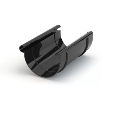 GAMRAT PCV Złączka rynnowa 125 mm - CZARNY